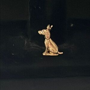 Gold Dog Charm